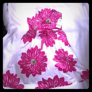 Strapless Floral dress